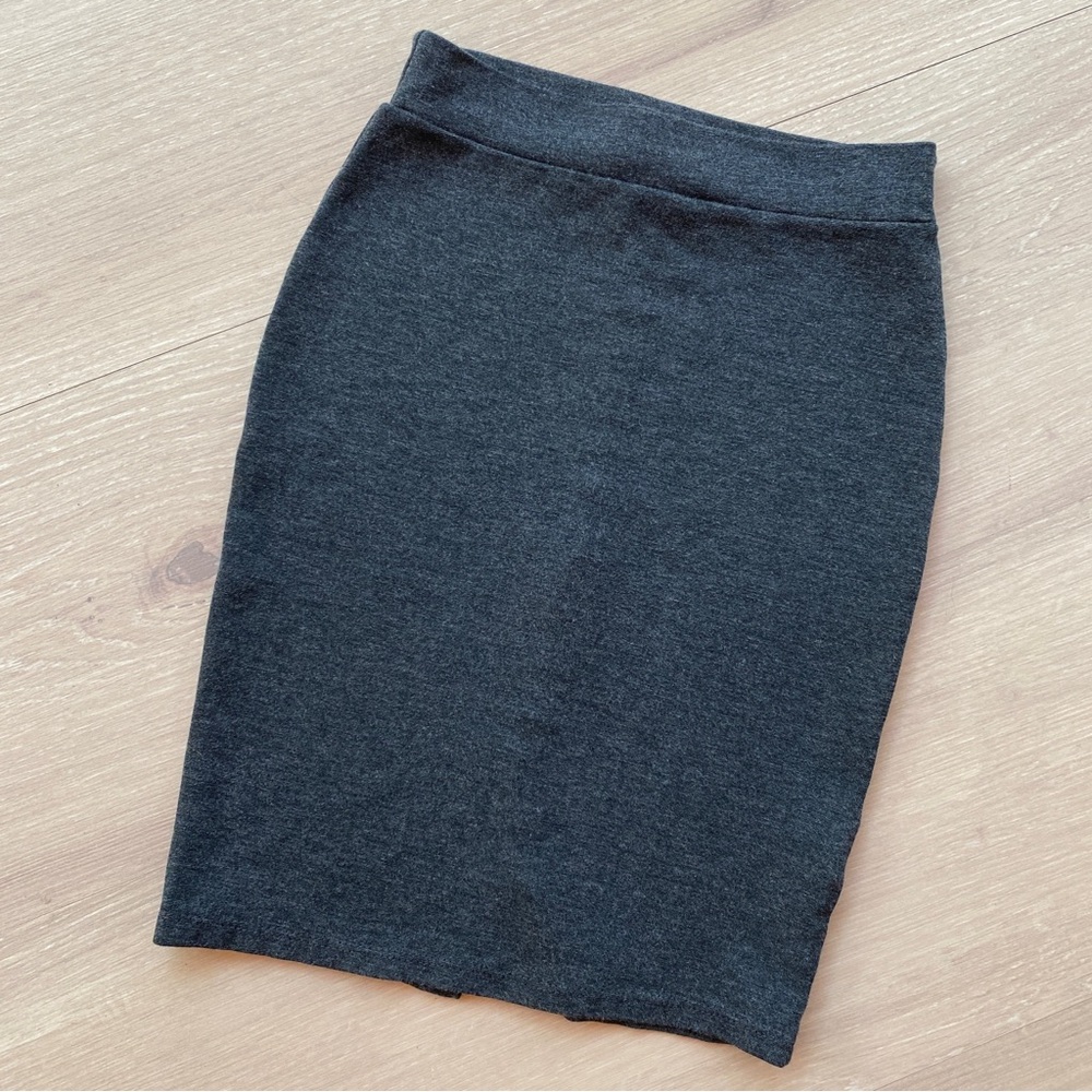 Mini Pencil Skirt Grey Size XS